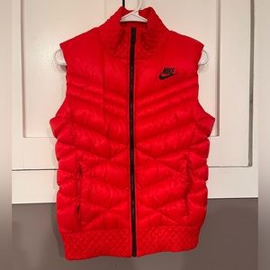Red Nike vest